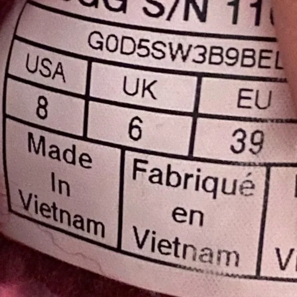 UGG Red Winter Boots for Women - Picture 6 of 6